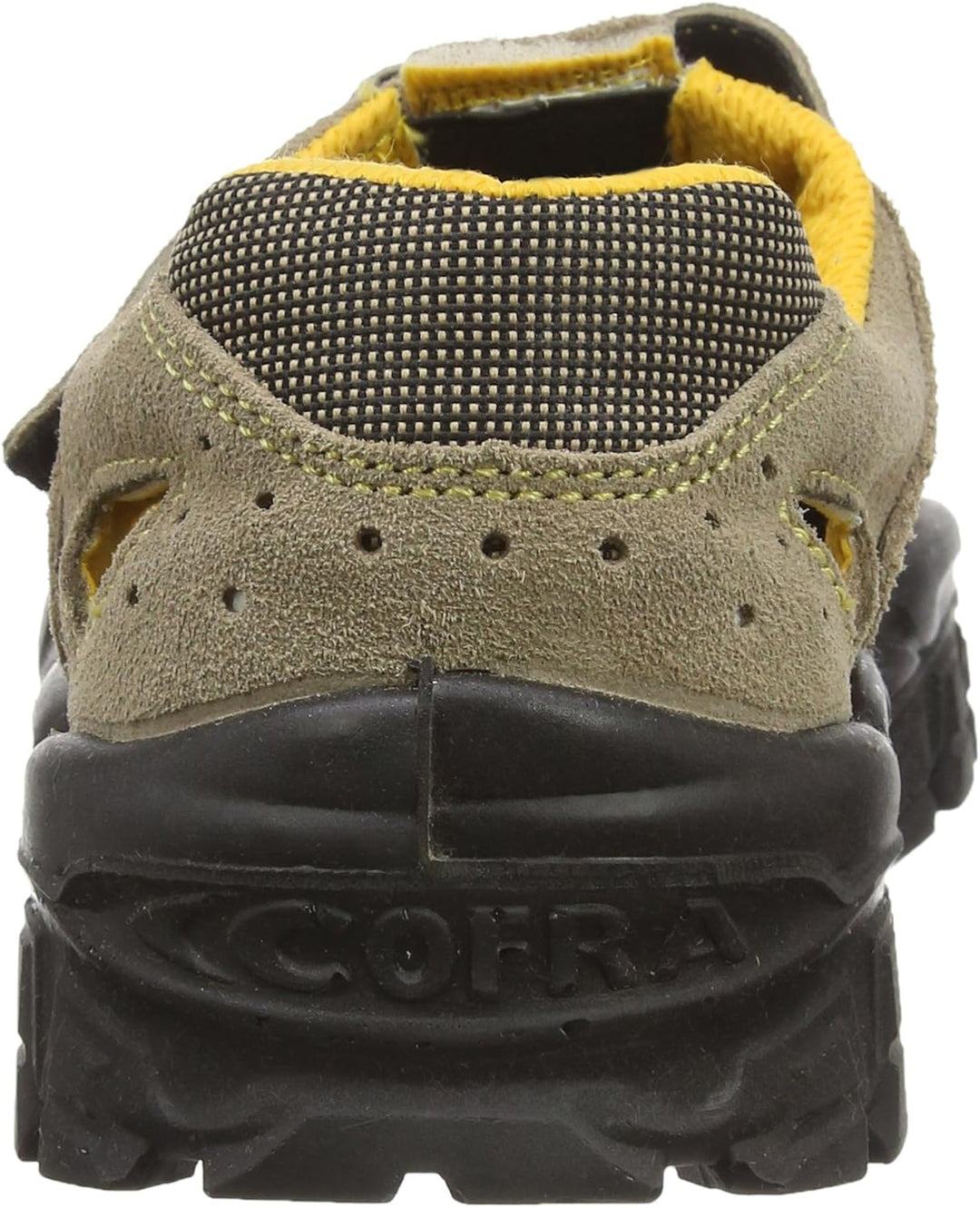 COFRA Sicherheitssandale New Brenta S1P SRC Gr.42, Arbeitsschuhe und Sicherheitsschuhe Veloursleder,