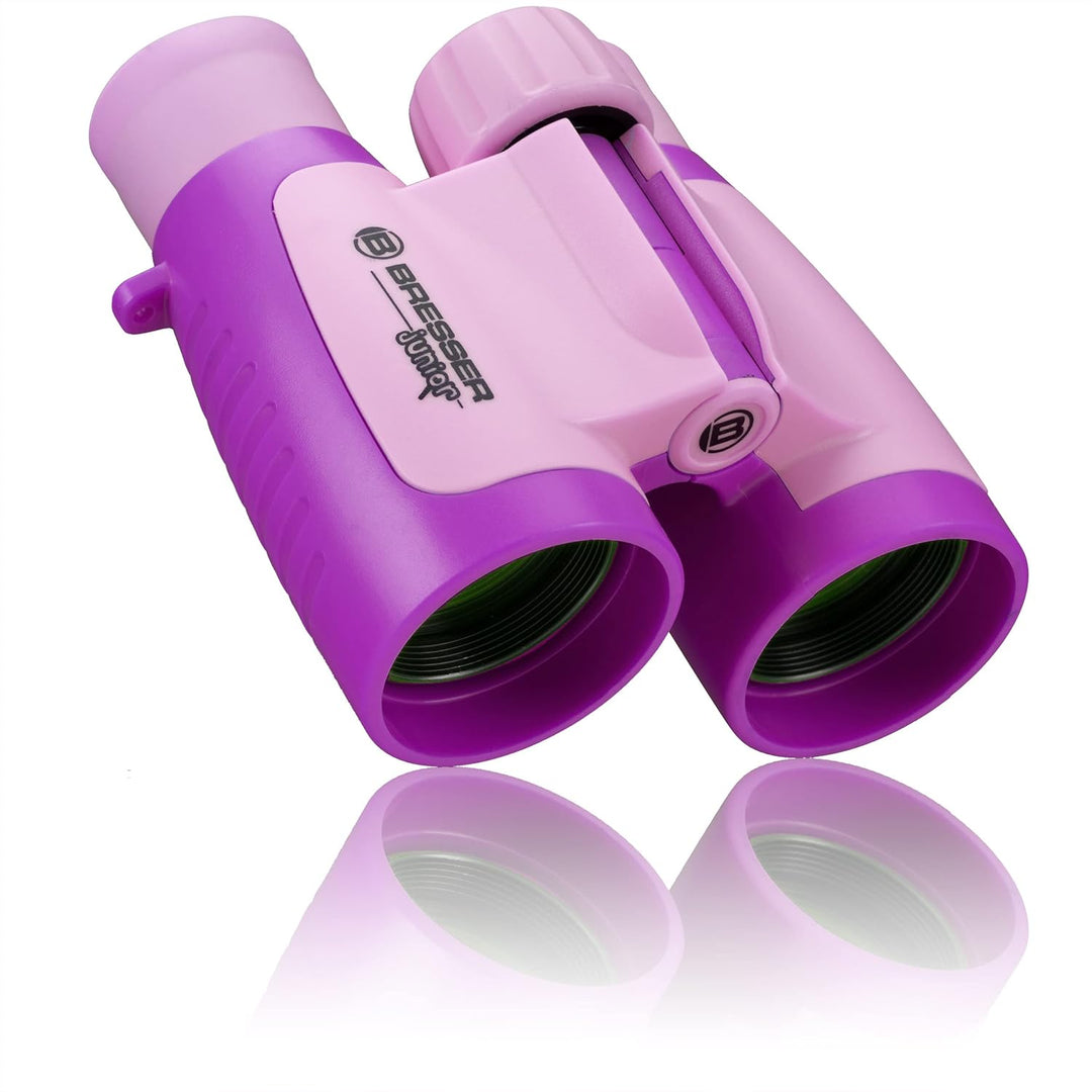 Bresser Junior Kinderfernglas 3x30 in verschiedenen Farben, 3x Vergrösserung, 30mm Objektivdurchmess