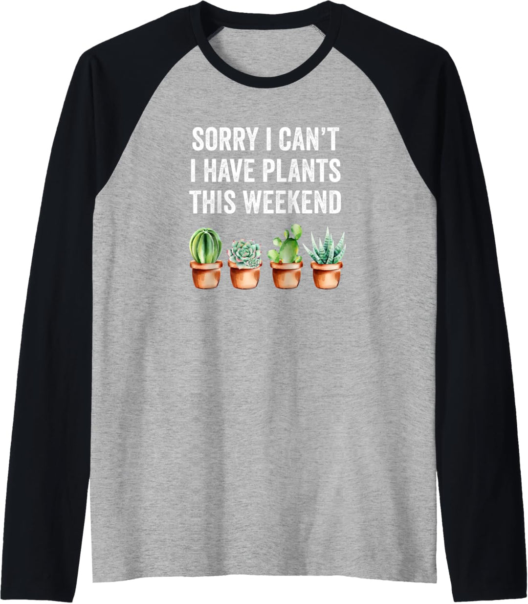 Tut mir leid, ich kann nicht, ich habe dieses Wochenende Raglan