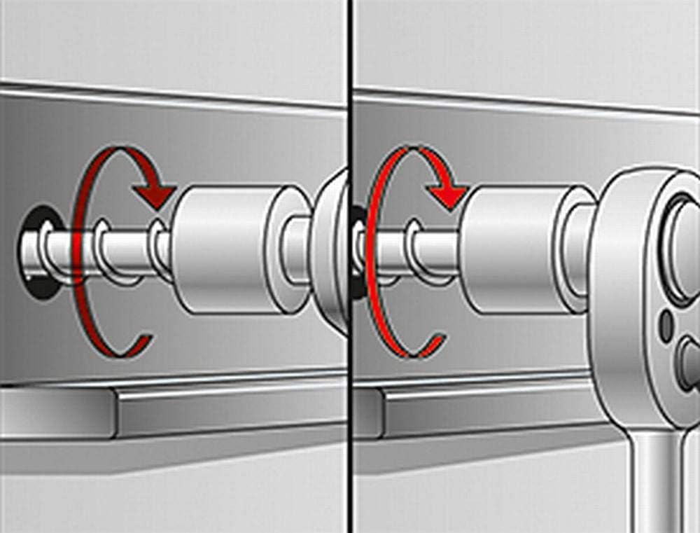 fischer UltraCut FBS II 8x55 5/- US TX Sechskant, leistungsstarke Betonschraube für den Innenbereich