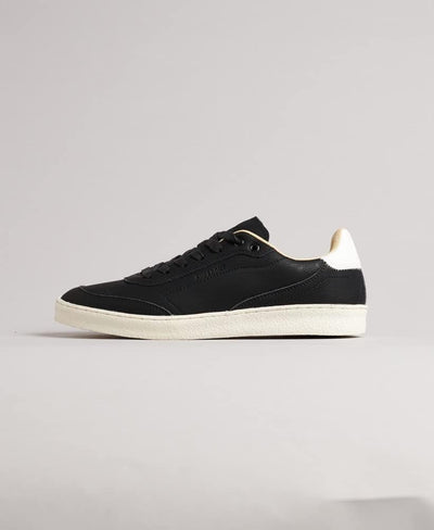 Superdry Herren Premium Sleek Trainer Sneaker 41 EU Schwarz, 41 EU Schwarz