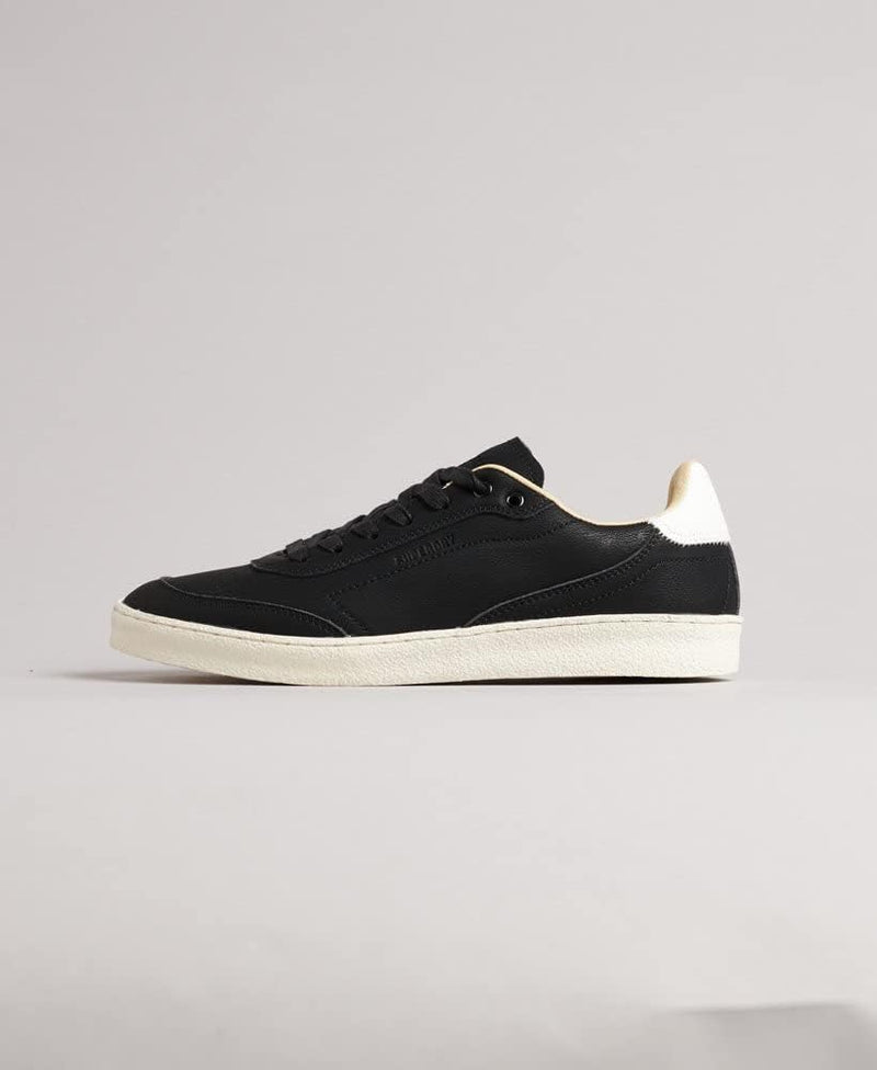 Superdry Herren Premium Sleek Trainer Sneaker 41 EU Schwarz, 41 EU Schwarz
