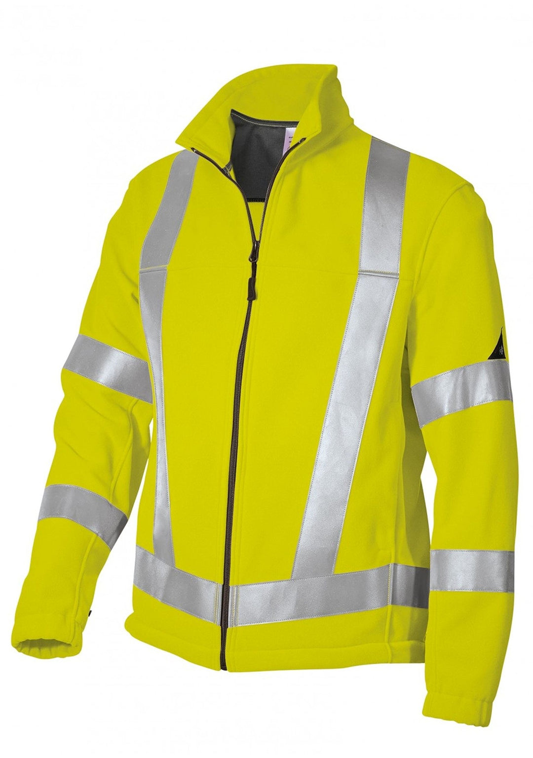 BP 2025-628-86-XL Fleece-Jacke, Stehkragen- und Arm-Hebesystem, 270,00 g/m² 100% Polyester, Warngelb