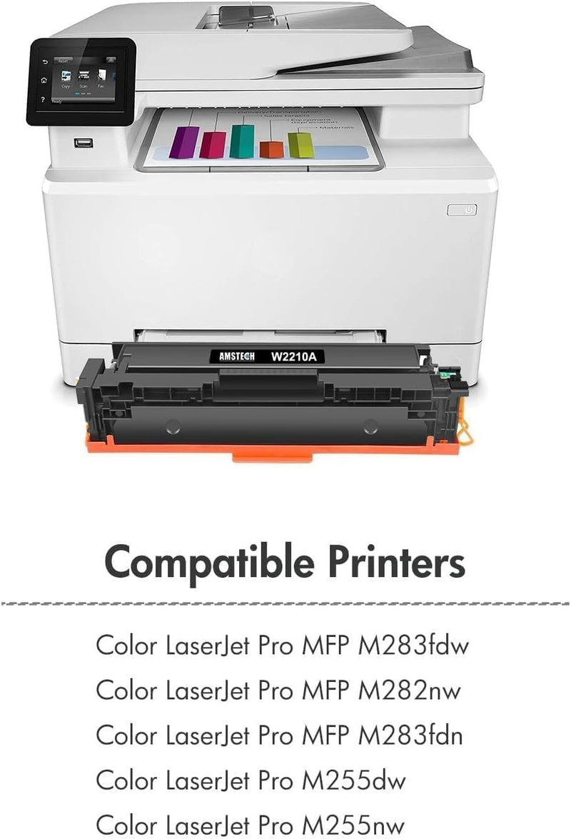207A MFP M283fdw 207X Toner: Kompatibel für HP Color Laserjet Pro MFP M283fdw M255dw M282nw M283fdn