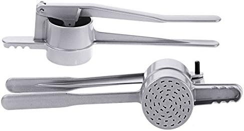 Spätzlepresse aus beschichtetem Aluguss, ergonomisch geformt, hygienisch und lebensmittelgeeignet, f
