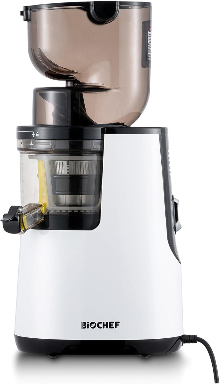BioChef Atlas Whole Slow Juicer - Für ganze Früchte/Entsafter / 250W / mit dualem breitem Einfüllsys