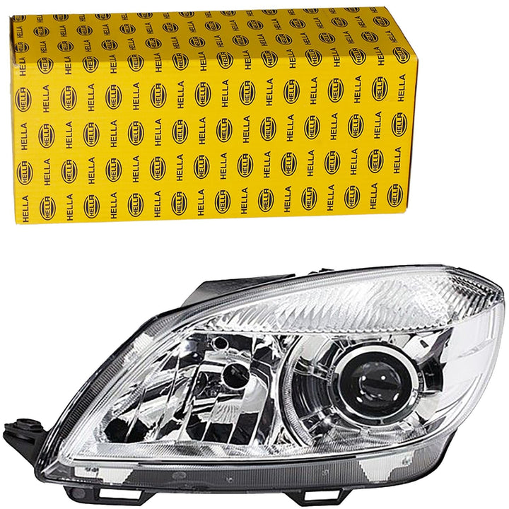HELLA 1LL 010 417-391 DE/FF/Halogen-Hauptscheinwerfer - links - für u.a. Skoda Fabia II (542)