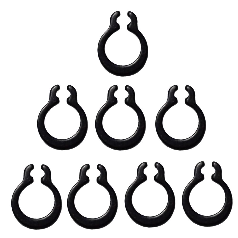 Aussen Seegerring Sprengringe Manganstahl C-Clip Sicherungsringe (Kürbistyp) 8mm, 200 pcs, (Kürbisty