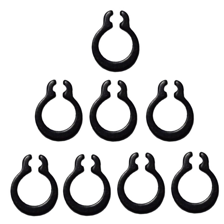 Aussen Seegerring Sprengringe Manganstahl C-Clip Sicherungsringe (Kürbistyp) 8mm, 200 pcs, (Kürbisty