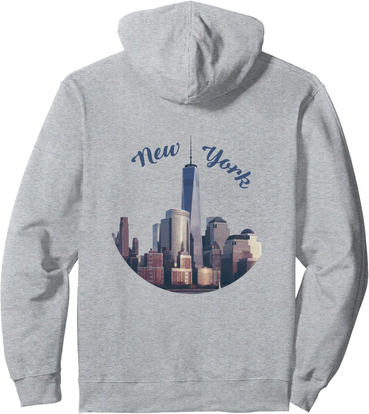 New York Skyline Outfit US City Amerika Design Panorama Pullover Hoodie