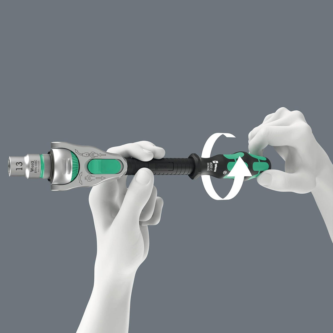 Wera Kraftform Kompakt Zyklop Speed, 05051045001, 1/4"-Antrieb, metric, 26-teilig, Zyklop Speed