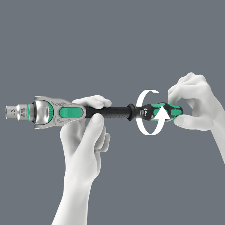 Wera Kraftform Kompakt Zyklop Speed, 05051045001, 1/4"-Antrieb, metric, 26-teilig, Zyklop Speed