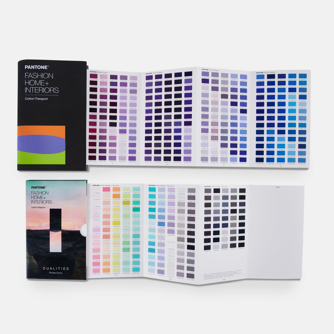 Fashion, Home + Interiors Cotton Passport + Dualities Erweiterungspaket| 2.800 Pantone FHI Farben im