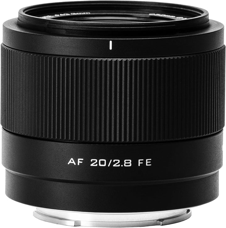 VILTROX 20 mm f2.8 FE, 20 mm f/2.8 e-Mount Vollformat-AF-Objektiv für Sony e Mount, Prime Weitwinkel