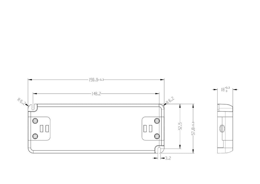LIGHTEU 12V 75W LED Treiber/LED Trafo