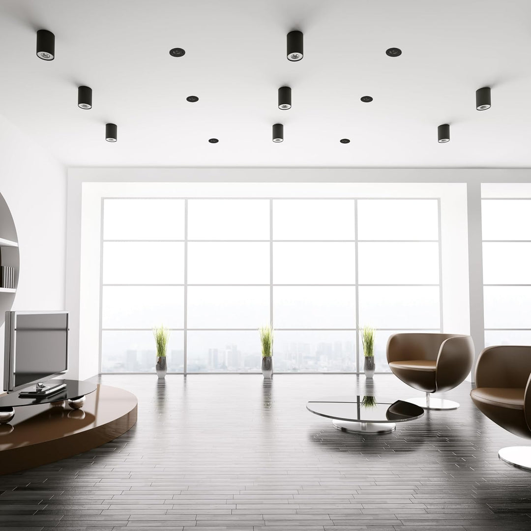 HAVA Vollmetall Einbau Lautsprecher, Halogen-Design, Einbau 60mm