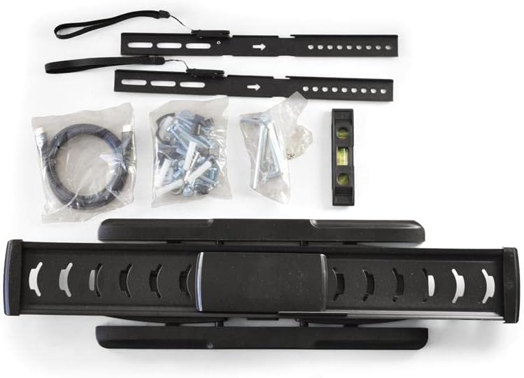 auna LCD/LED Flacher 3D TV Wandhalter Schwenkarm-Halterung neigbar für 81 bis 152cm (32 bis 60") Fer