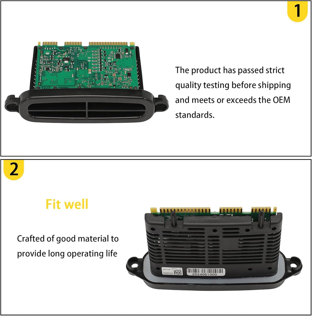 ZEALfix 63117316217 TMS Xenon Scheinwerfermodul Scheinwerfereinheit Ersatz passend für 5er F10/F11/F