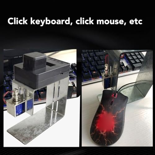 Physischer klick-Auto-Tastatur-Clicker-Maus-Jiggglier, Auto-Random-Clicking-Game-Assistent, Höhenver