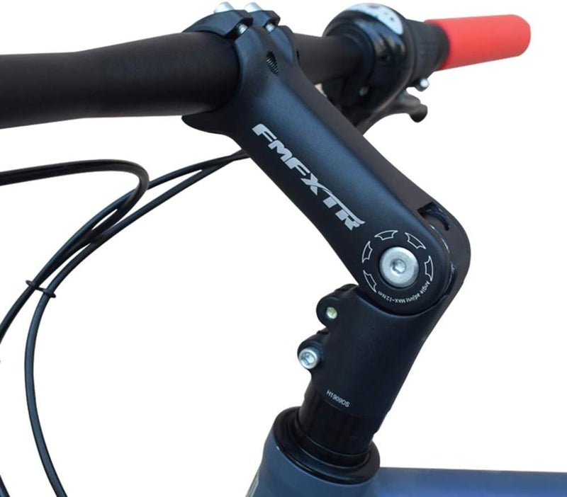 CYSKY Fahrrad Verstellbarer Vorbau 25,4 90mm / 110mm 0-90 ° Grad MTB Vorbau Lenker Vorbau für Mounta