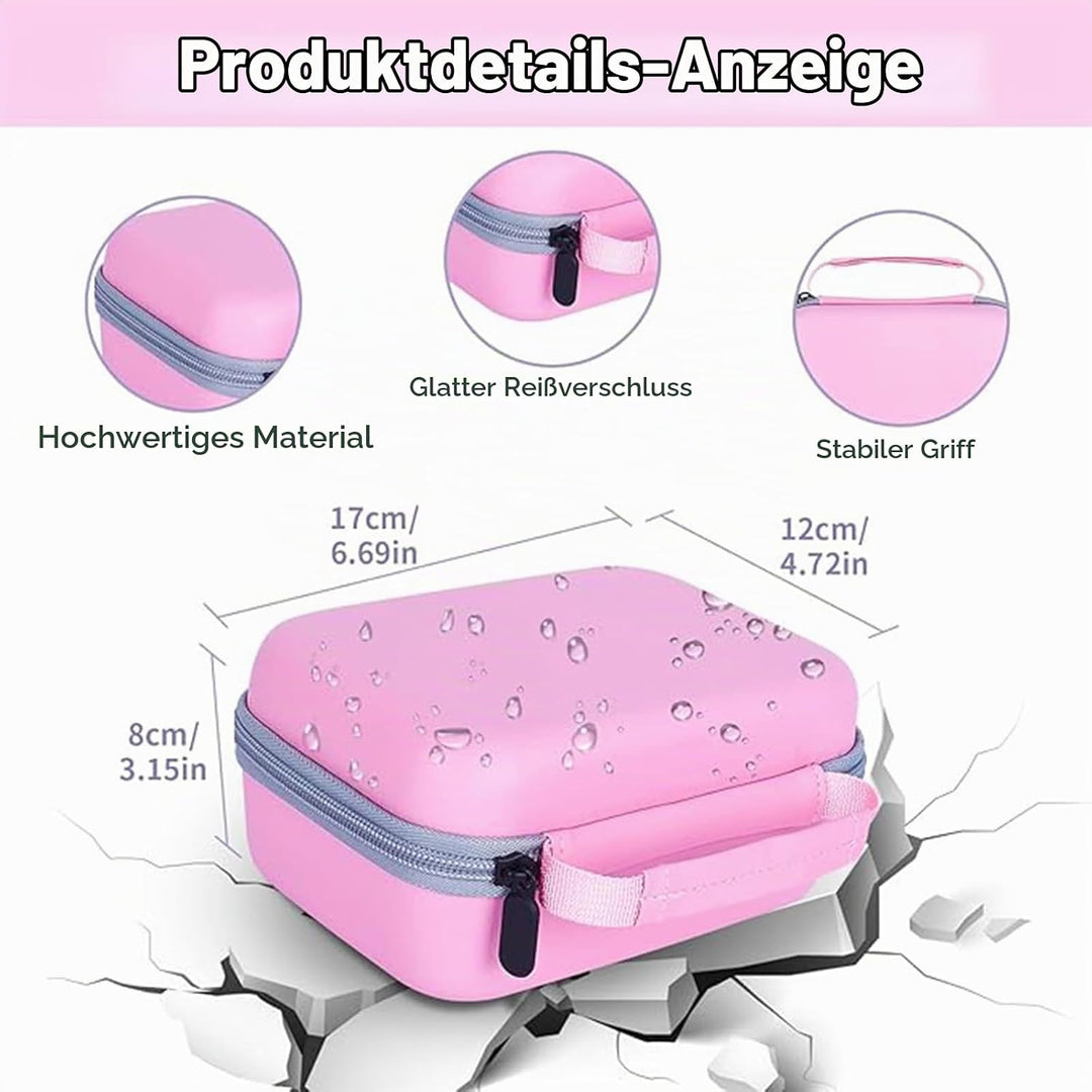 Riosin Kinder Sofortbildkameratasche, kompatibel mit YORKOO/OPERHOO Kinder Sofortbildkamera, Harte A