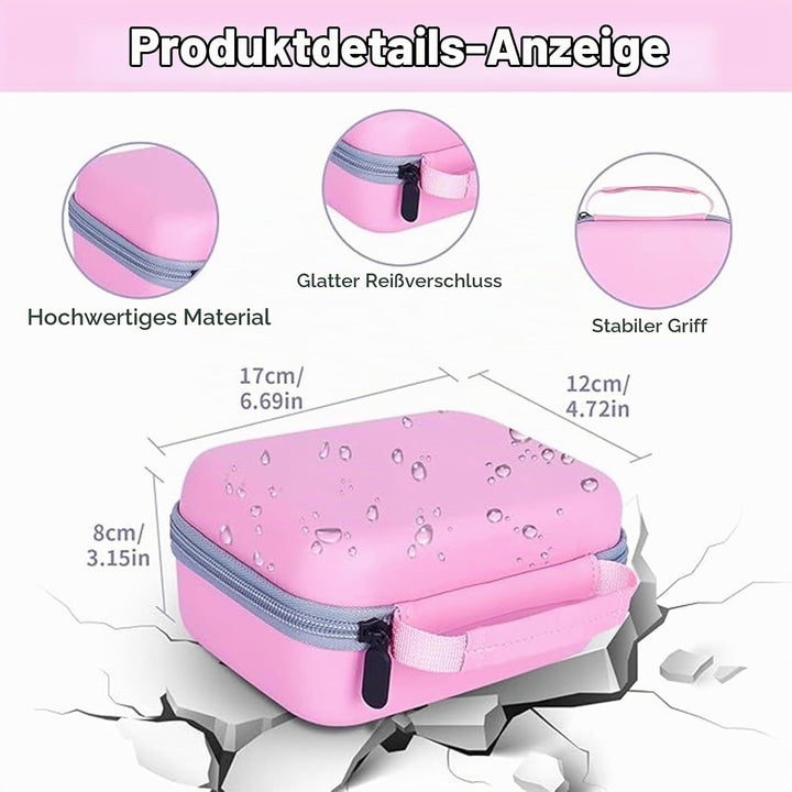 Riosin Kinder Sofortbildkameratasche, kompatibel mit YORKOO/OPERHOO Kinder Sofortbildkamera, Harte A