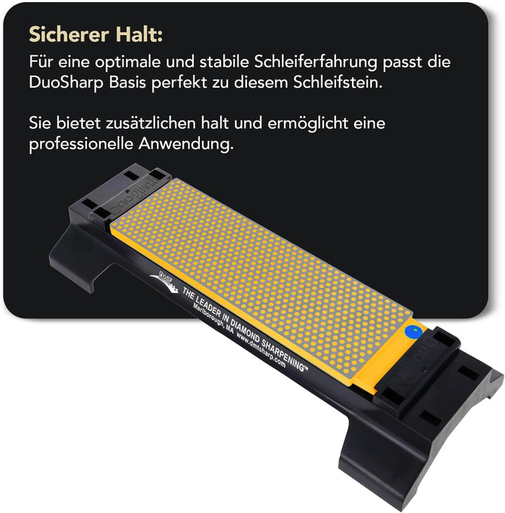 DMT DuoSharp Schärfstein extra-fein/grob, 20.3 cm / 8 Zoll, 1 Stück, W8ECNB Mehrfarbig Extra-Fein /