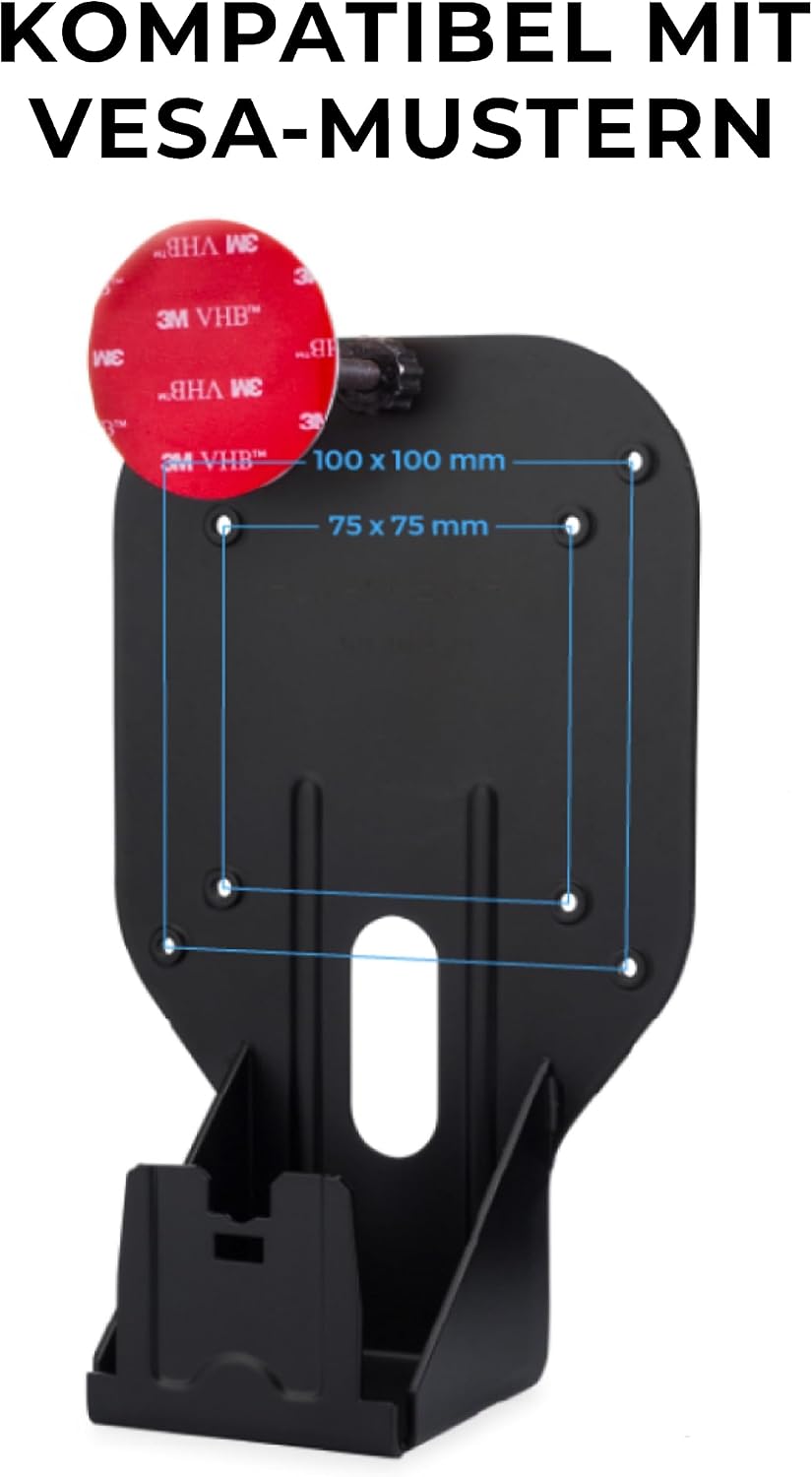 HumanCentric VESA Adapter Halterung für HP Pavilion 25xi, 25bw, 25vx, 27xi, 27bw, 27vx (V2) - by One