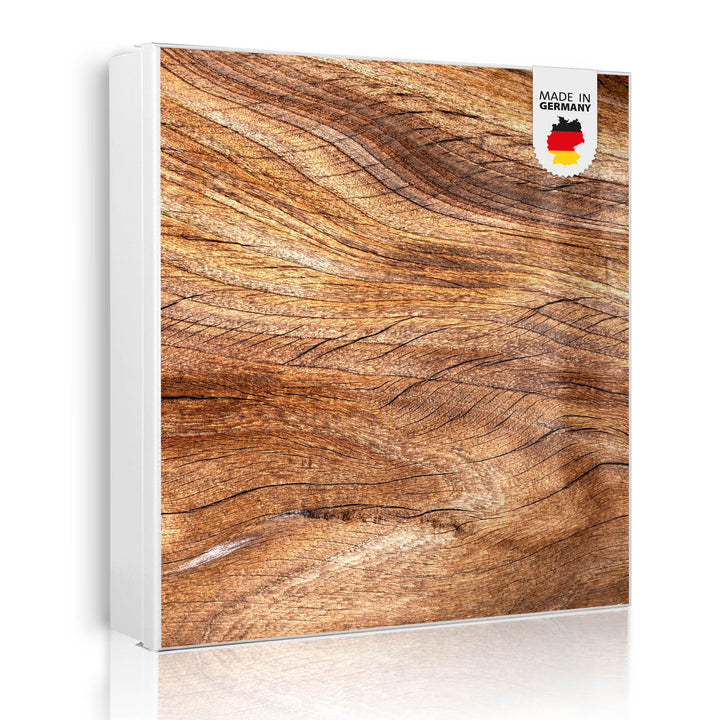 banjado Grosser Schlüsselkasten Glas - Schlüsselbox 30x30cm mit 50 Haken - Schlüsselkasten modern fü