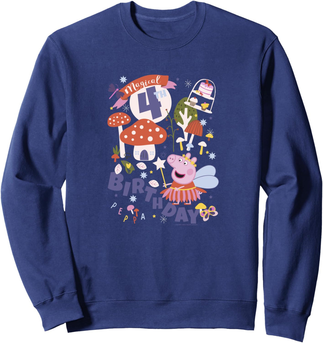 Peppa Pig Magical 4th Alles Gute zum Geburtstag Sweatshirt
