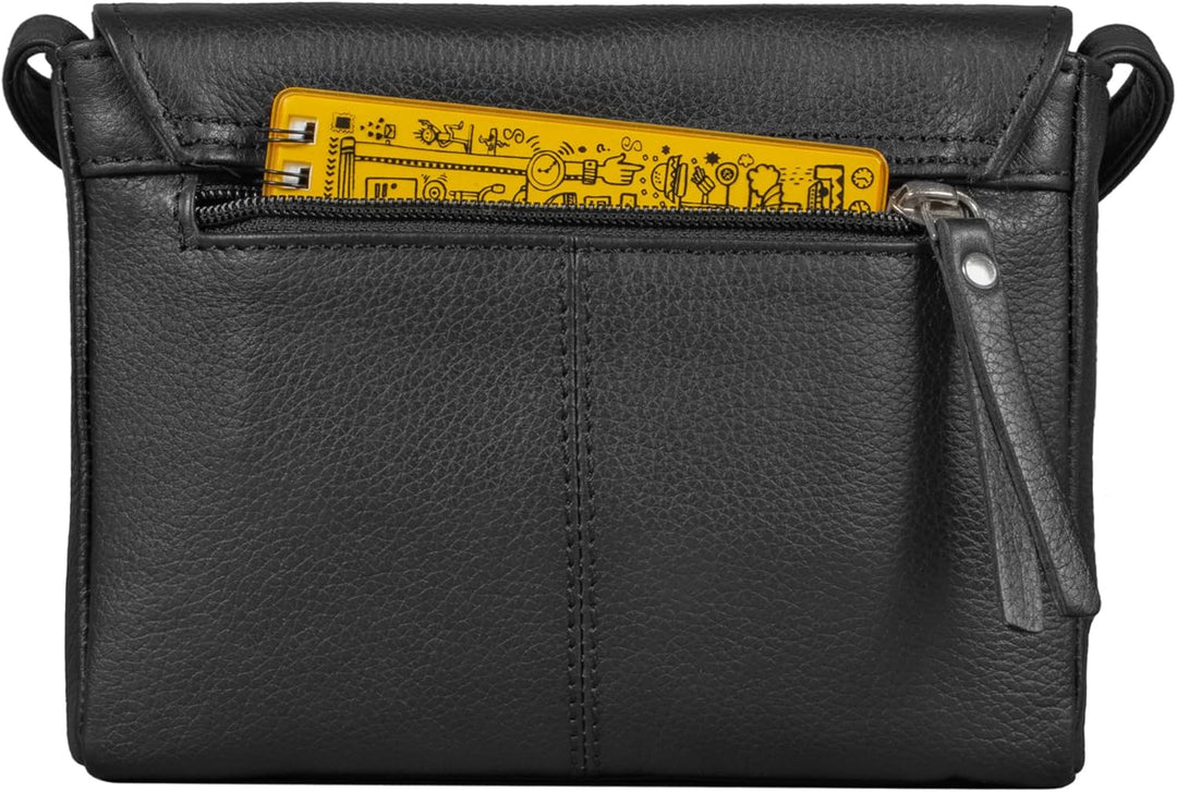 STILORD 'Audrey' Handtasche Damen Leder Klein Elegante Umhängetasche für Frauen Mini Crossbody Bag S