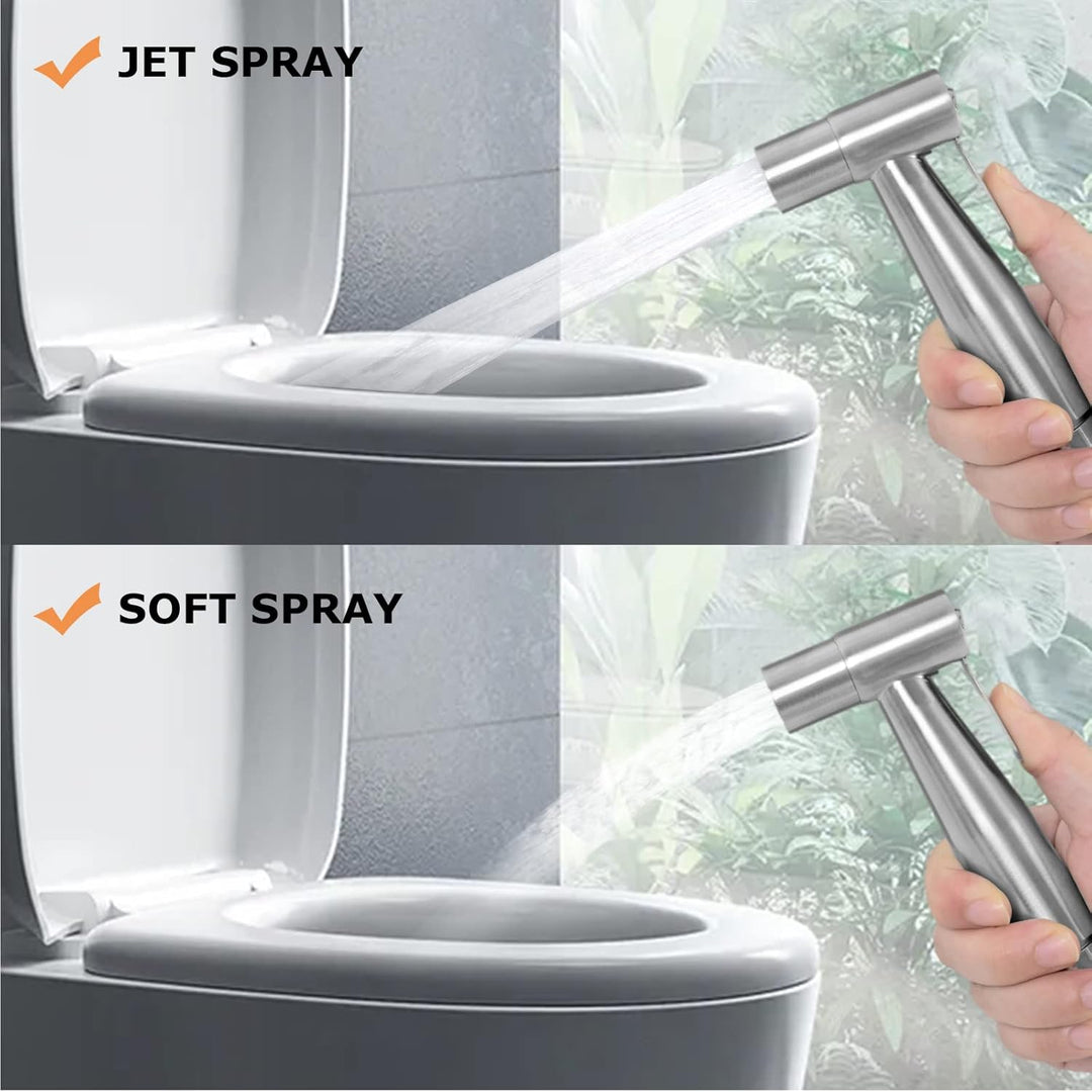 LOSCHEN Bidet Toilettensprüher, Hand Bidet Sprayer, Bidet Handbrause, Edelstahl Duschkopf Bidet Arma