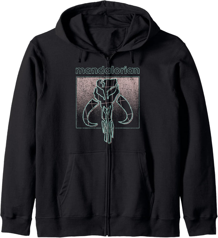 Star Wars Mandalorian Pastel Mythosaur Skull Kapuzenjacke