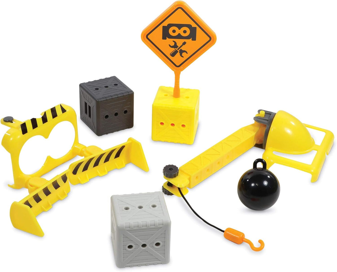 Learning Resources Botley Baustellen-Zubehörset mit Abrissbirne, Ab 5 Jahren, Erweiterung für progra