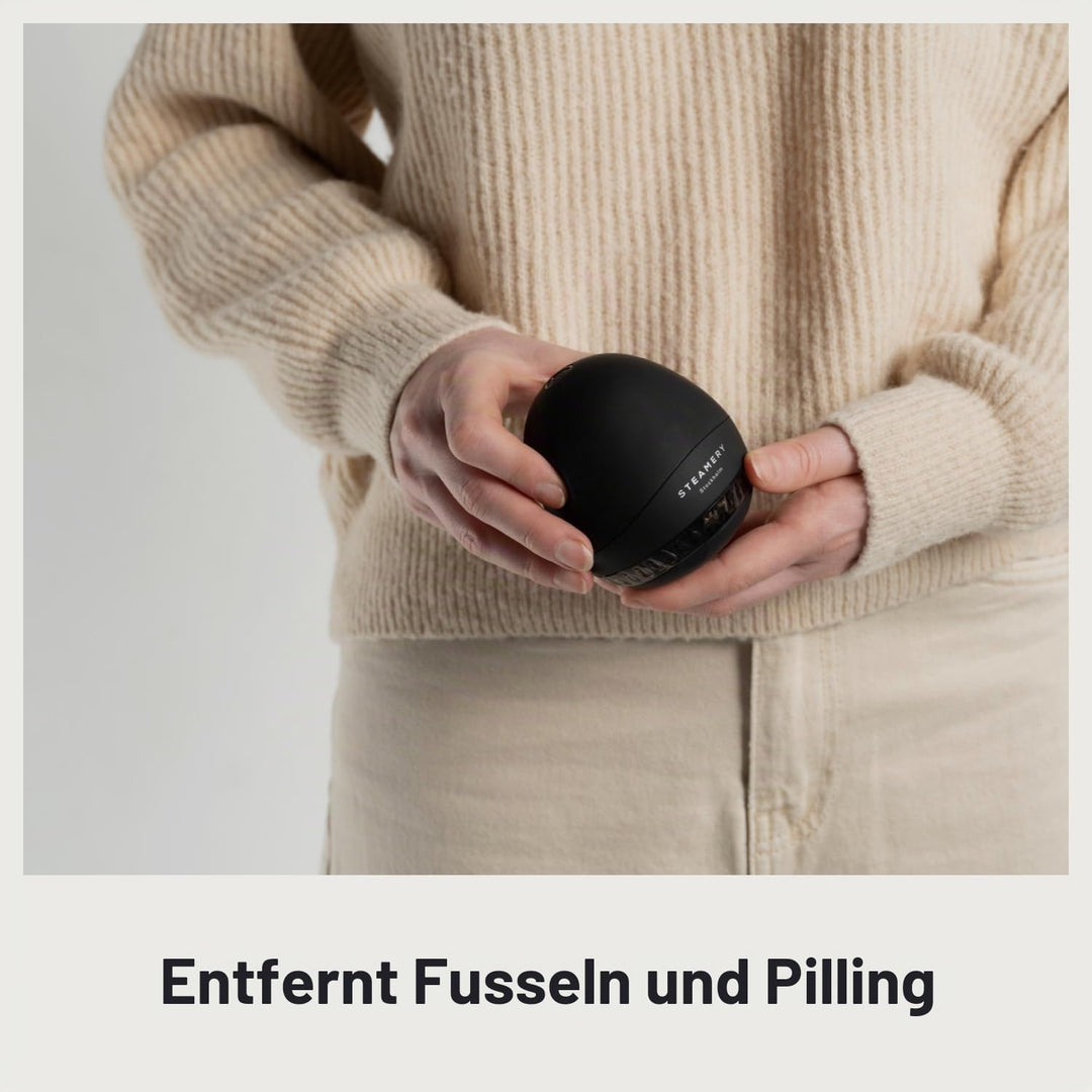 Pilo 1 Stoffrasierer für Kleidung und Textilien von Steamery, 5W, tragbar, wiederaufladbar, ergonomi