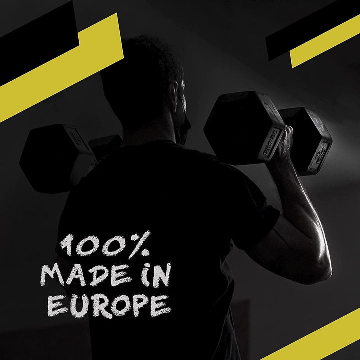 Wandhalterung für Krafttrainingsstange aus 100% Kohlenstoffstahl fünf Takte Fitness, fünf Takte Fitn