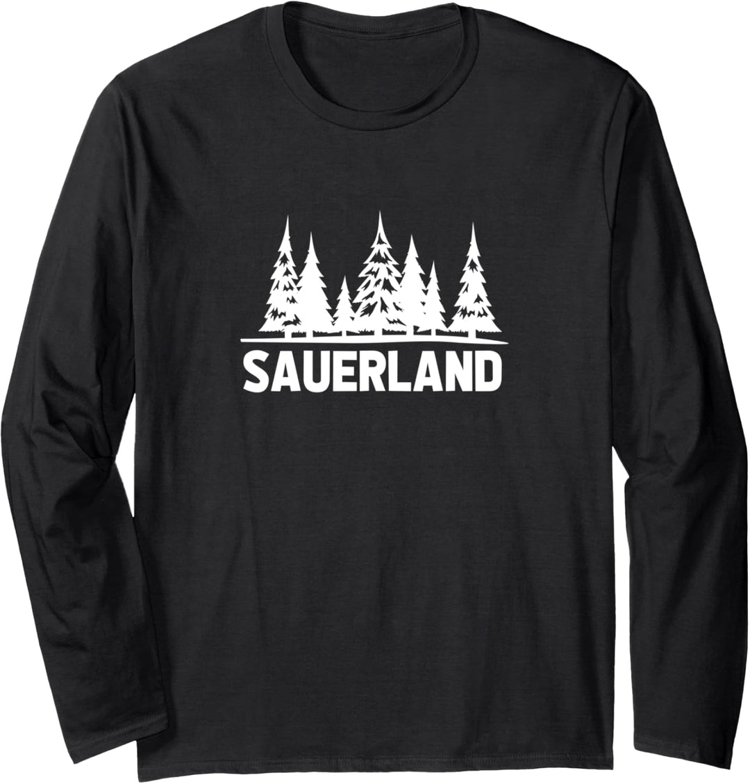 Sauerland Sauerländer Heimat Nordrhein-Westfalen Langarmshirt