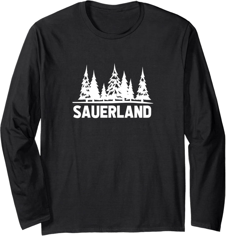 Sauerland Sauerländer Heimat Nordrhein-Westfalen Langarmshirt