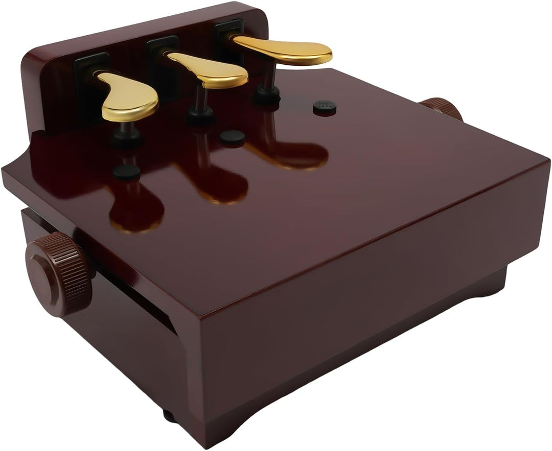Klavier Pedal Extender mit 3 Pedalen Höhenverstellbar Pedalverlängerung bis zu 100kg für Kinder Anfä