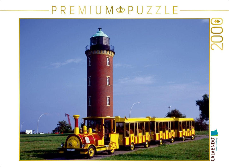 CALVENDO Puzzle Leuchtturm Cuxhaven 2000 Teile Lege-Grösse 90 x 67 cm Foto-Puzzle Bild von Lothar Re