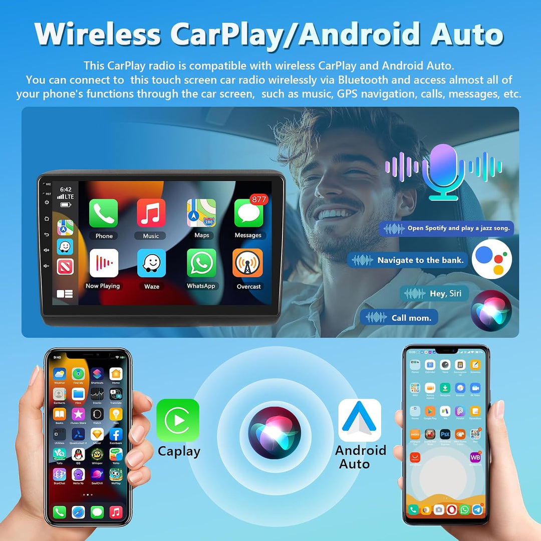 2GB+64GB Autoradio für FIAT Ducato 2010/für Citroen Jumper/für Peugeot Boxer mit Carplay Android Aut