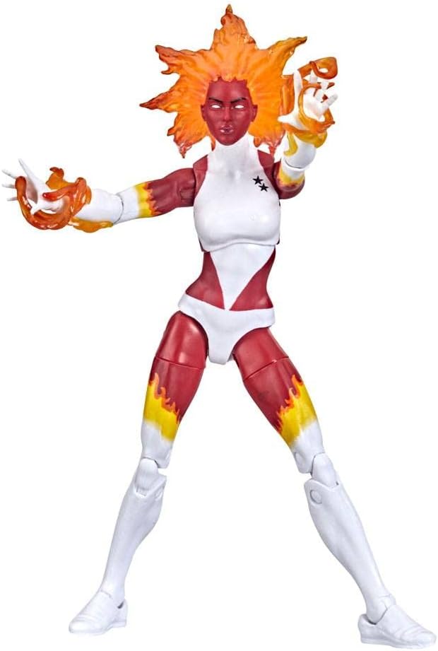 Marvel Legends Series Binary Figur 15 cm Premium Design mit 6 Zubehörteilen RD-RS270107 Farbig