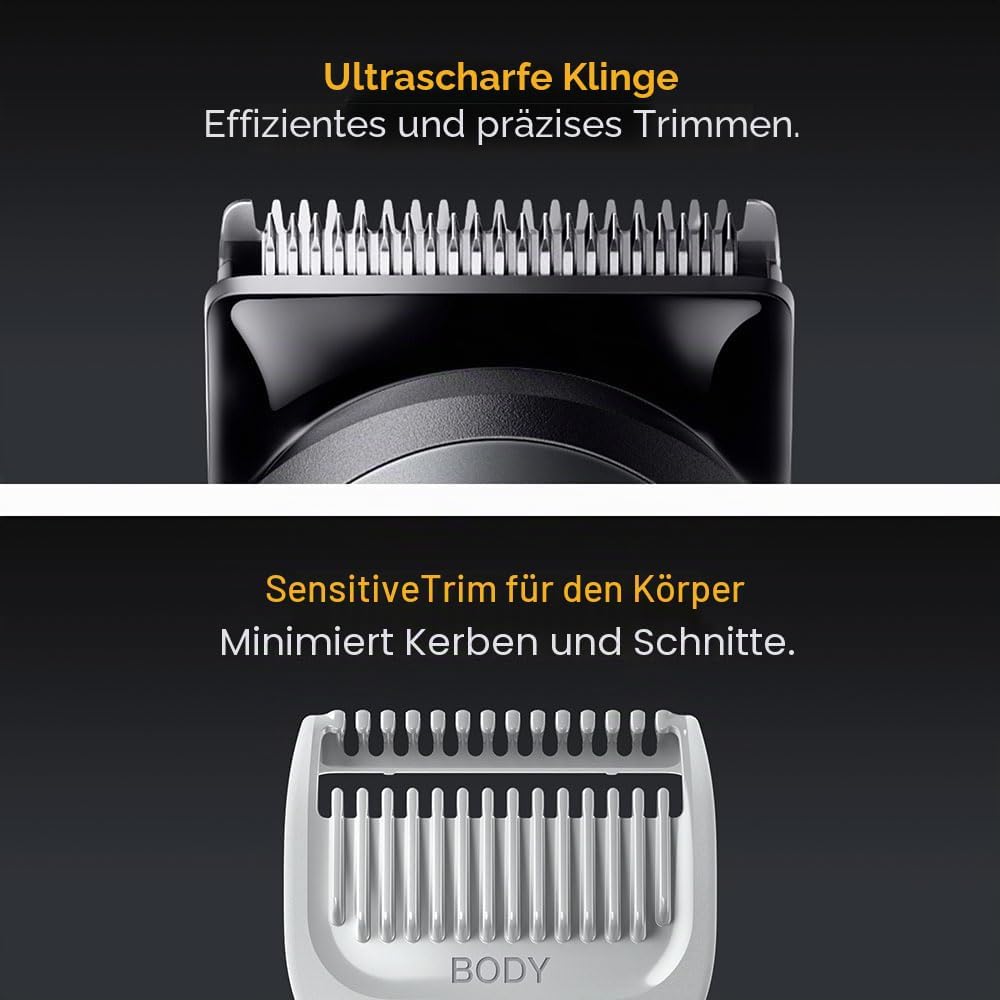 Braun All-in-One Series 5, 7-in-1 Rasierset, scharfe Klinge, Körperrasur AIO5520