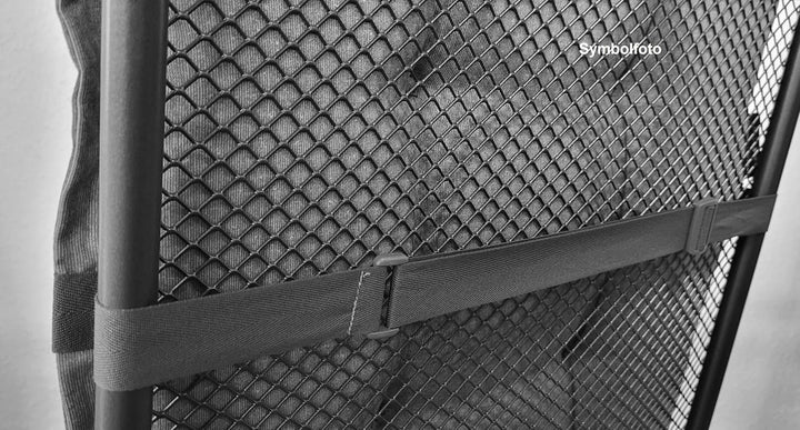 Madison , , Schaum und Vlies , A046 Hochlehner Auflage Basic Grey, ca. 123 x 50 x 8 cm, grau | ca. 1