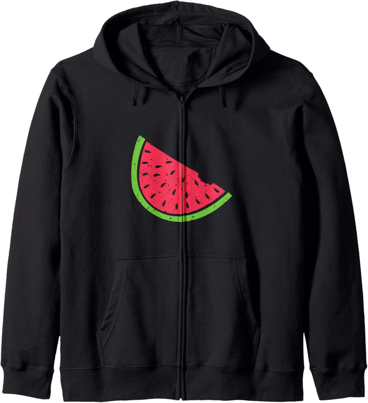 Wassermelone Slice gesunde und leckere Wassermelone Kapuzenjacke