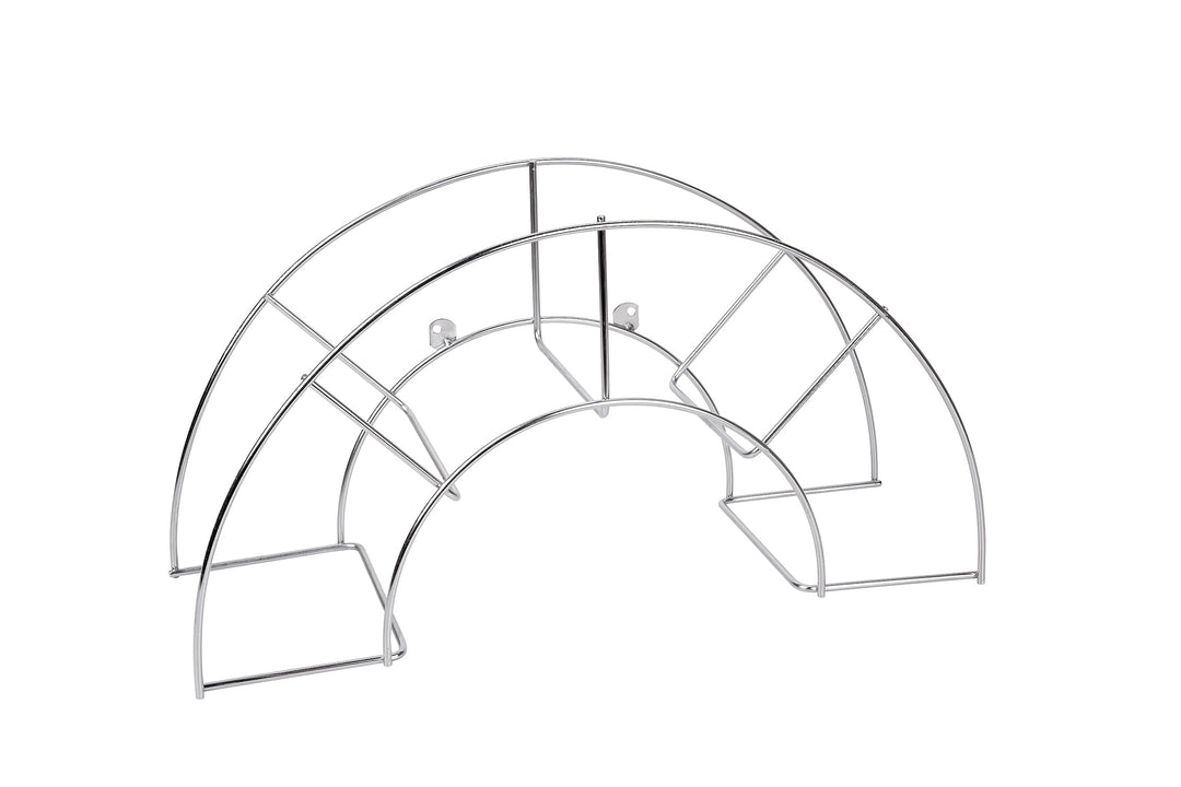Sauvic 03304-Wandschlauchhalter, aus 304 Edelstahl, super gross, 60.00x20.00x30.00 cm