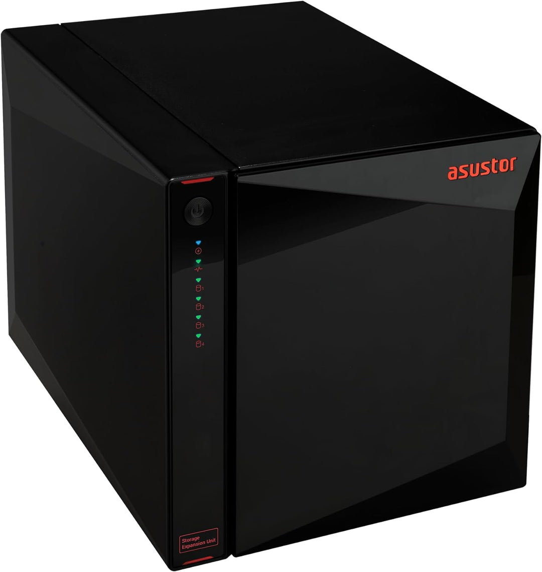 Asustor Expanstor 4 AS5004U, 4 Bay Expansionseinheit mit USB 3.2 Gen 2 Type C für NAS Netzwerkspeich