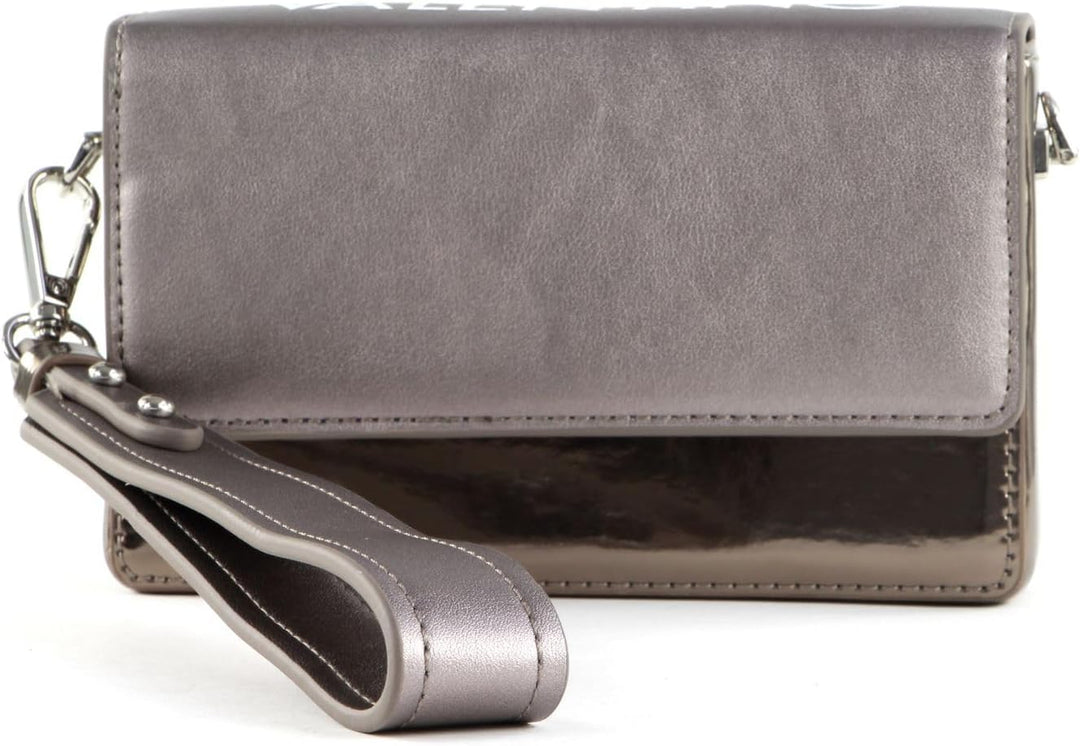 VALENTINO Damen Meydani Satchel Gun Metal, Gun Metal