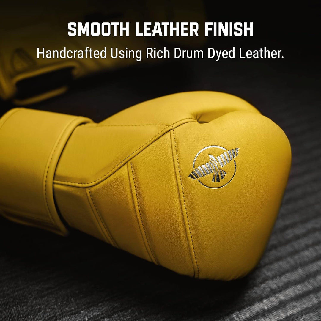 Hayabusa T3 Kanpeki Bokshandschoenen, 14oz Tigergelb
