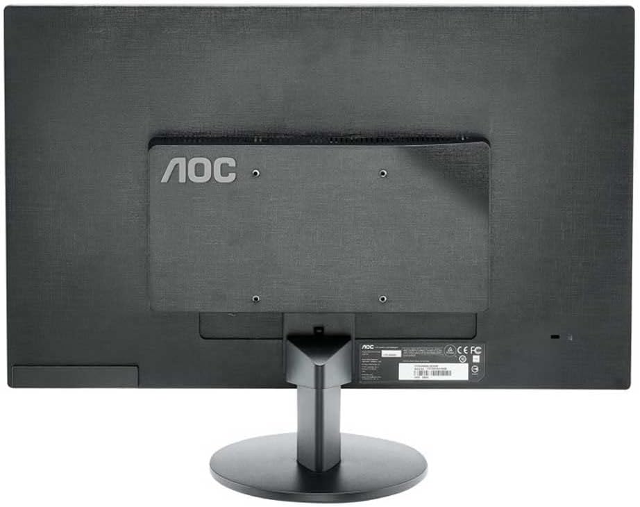 AOC E2070SWN 49,5 cm (19,5 Zoll) Monitor (VGA, TN Panel, 1600 x 900, 60 Hz) schwarz